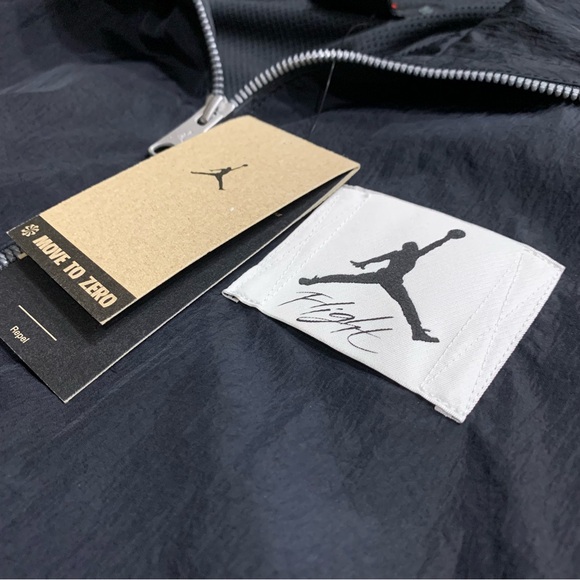 Jordan Men's Essentials Statement Warmup Jacket Black DQ7336-010 XXL - Picture 7 of 13